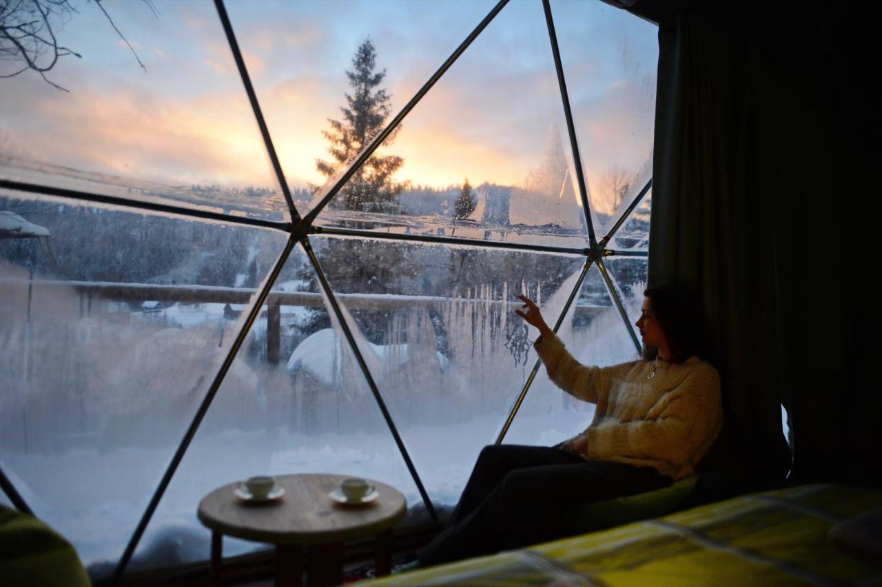 Глемпінг Едельвейс Hotel Oryavchyk Exterior photo